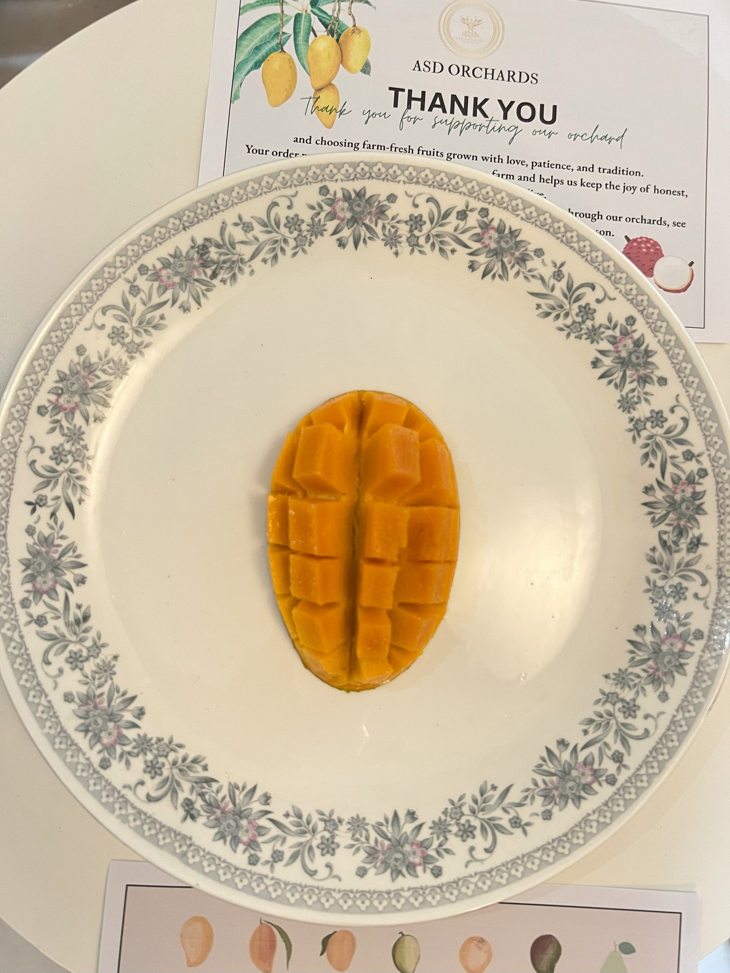 Dasheri mango fresh from farm ASD Orchards