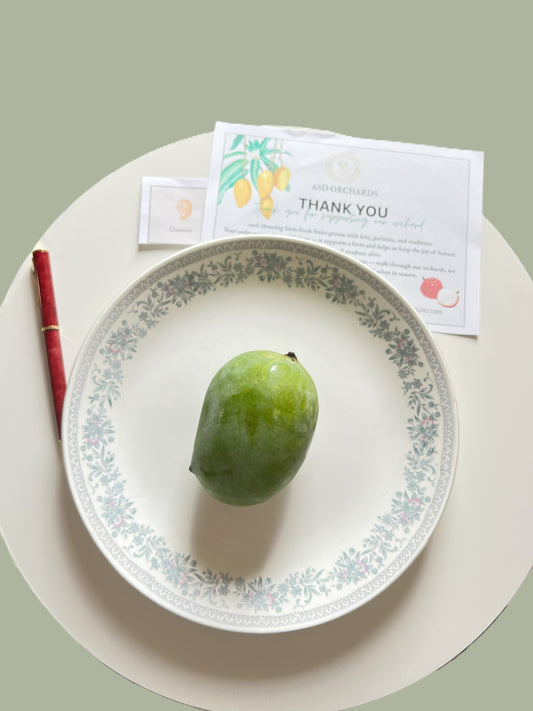 Langra mango for fram fresh clean