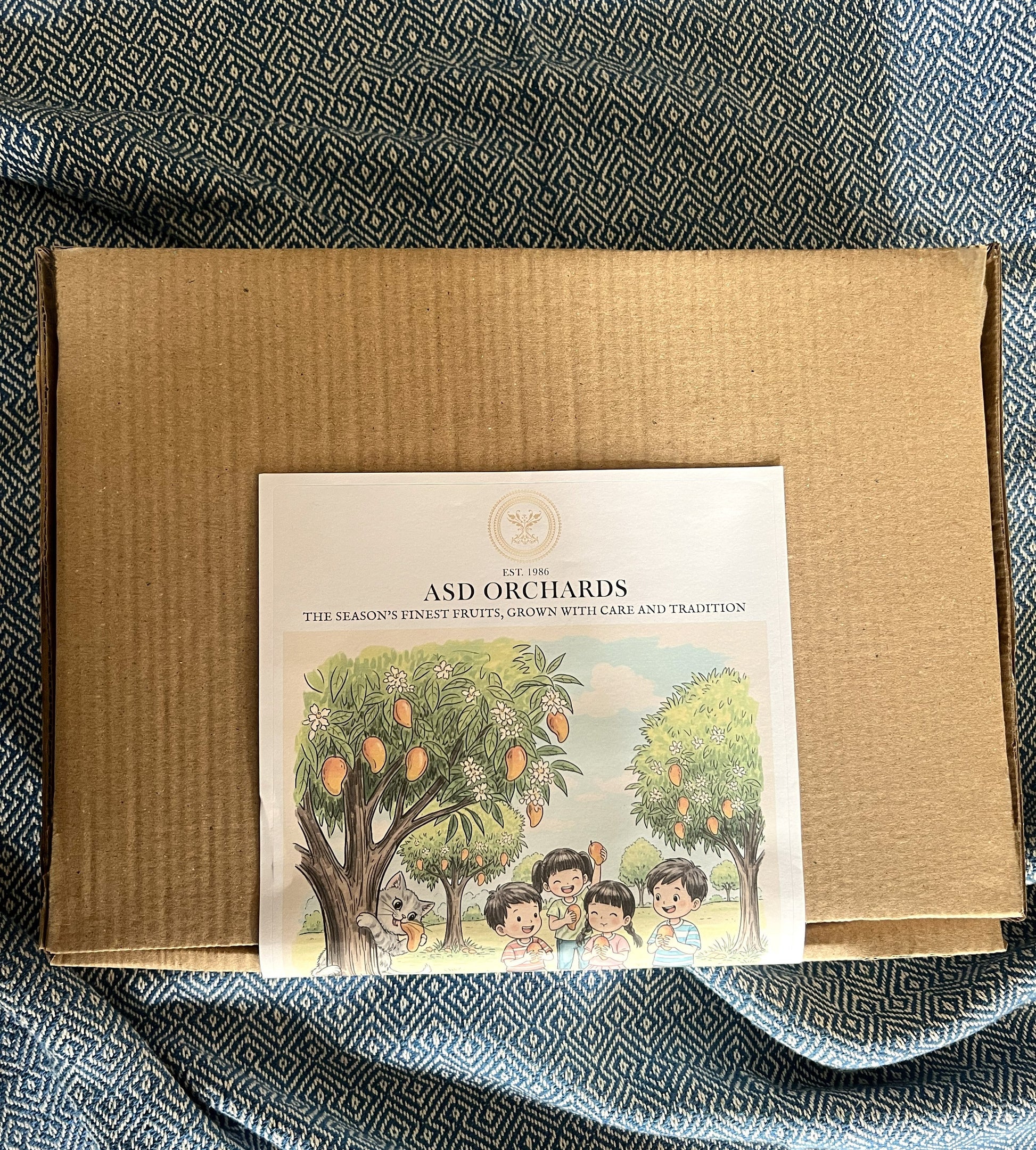 ASD Orchards mango & Fruit gift box