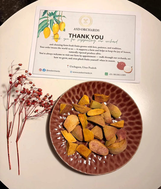 Peach Dehydrated Slices and cubes