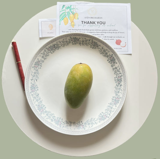 Dasheri Mango close-up – ASD Orchards