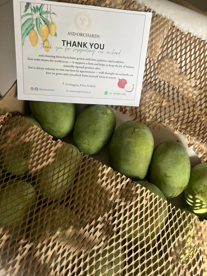 ASD Orchards Langra Mango packing box