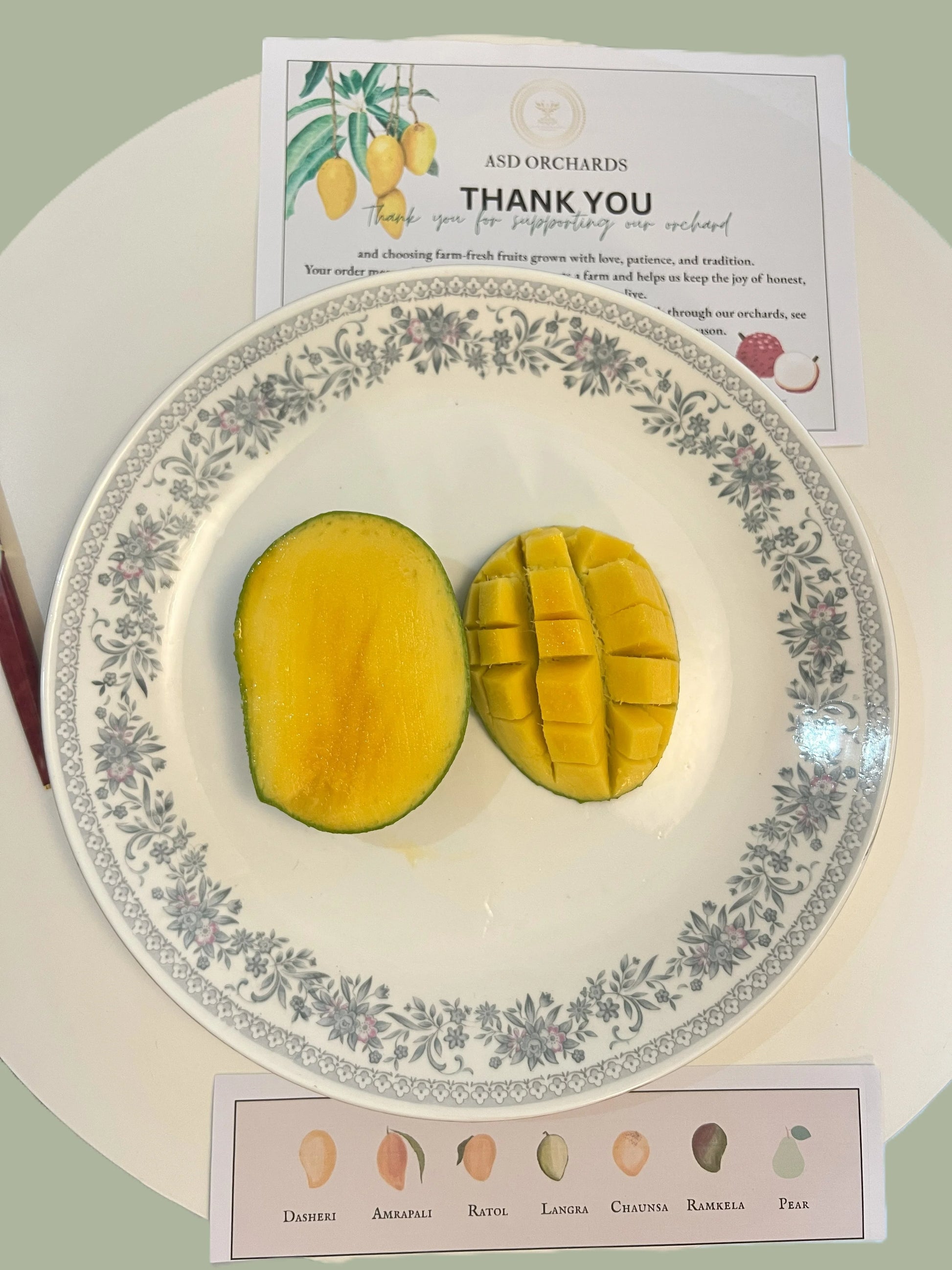Farm fresh Langra Mangoes – ASD Orchards
