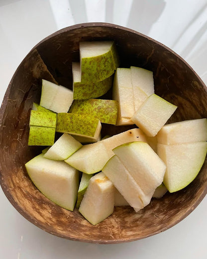 Healthy pears from farm